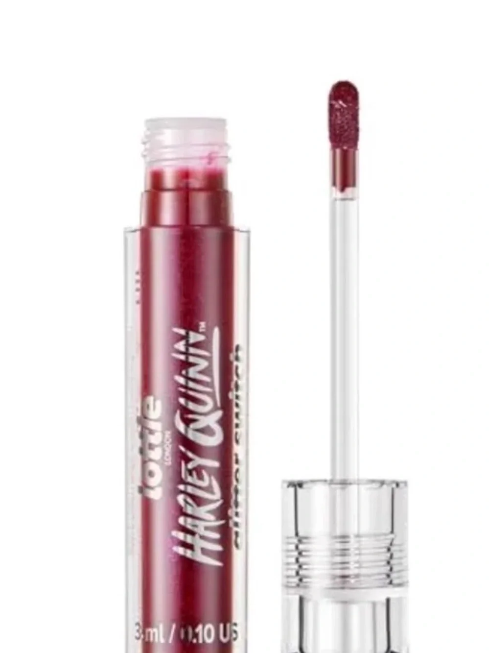 Lottie London Harley Quinn Glitter Switch Liquid Lipstick Killin’ It